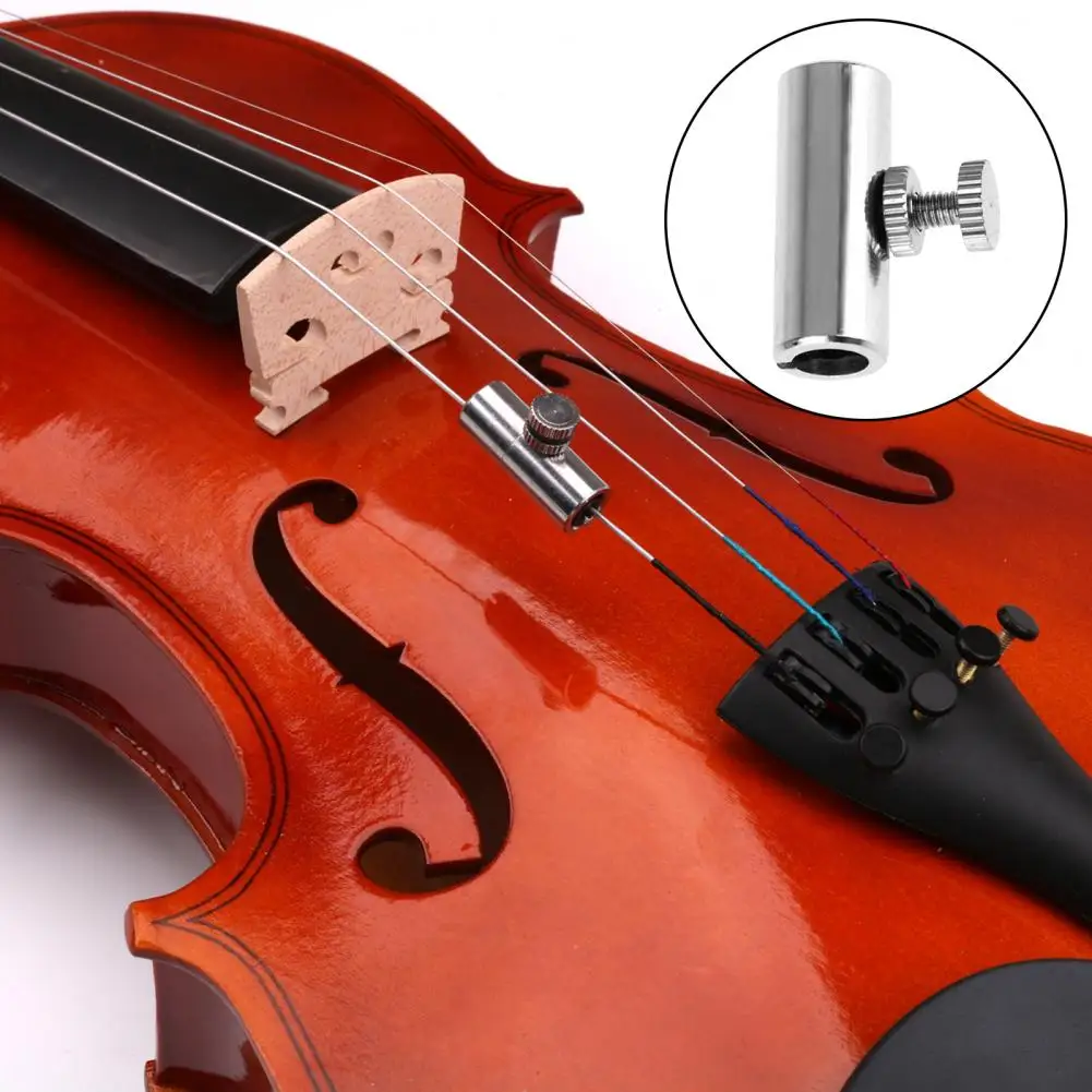 Professional Wolf Tone Eliminator Metal Cello Violin String Mute Suppressor Stringed Instruments Aid Training Tools Suppressor