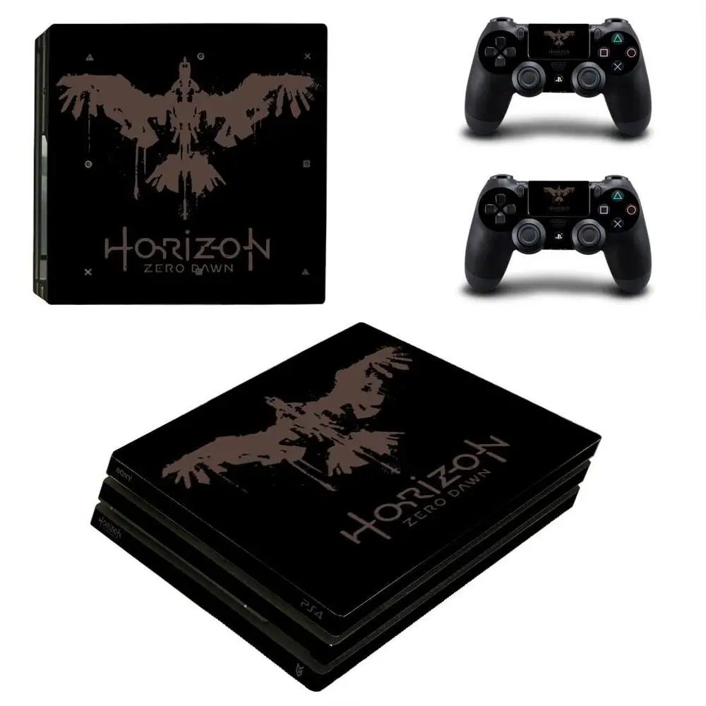 YSP4P-2150 Horizon Zero Dawn PS4 Pro наклейка s Play station 4 кожа Наклейка Обложка для playstation 4 PS4 Pro консоль и контроллер скины - Цвет: YSP4P-2150
