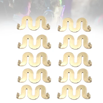 

10pcs Metal Buckle Repair Connector Parts Mini Spring Piece Wireless Headphone Lock Accessories Durable Replacement For Beats