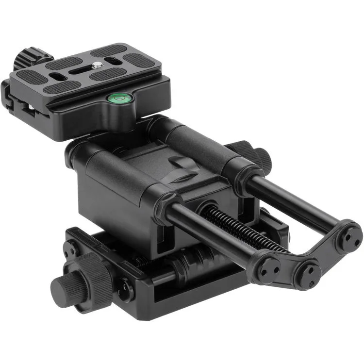 

Kingjue VM-10 Macro Cradle Head Camera Slide Rail Photography Single-lens Reflex Camera Spinner Compatible Tripod PTZ New Style