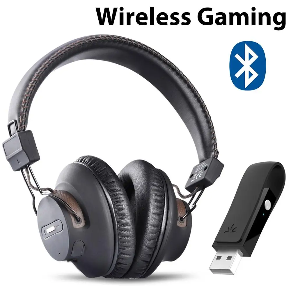 

Avantree DG59 Wireless Gaming Headphones Bluetooth USB Audio Transmitter PC PS4 N intendo Switch Desktop Computer