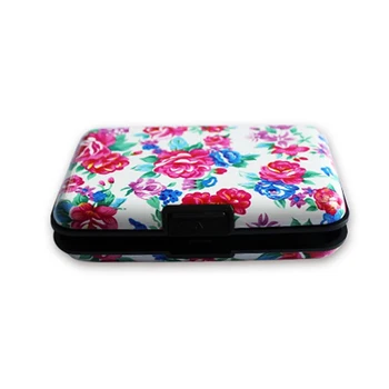 

Unisex RFID Protection Metal Case Aluminum Card Holder Box Waterproof Card Case Pocket Business ID Credit Card Holder