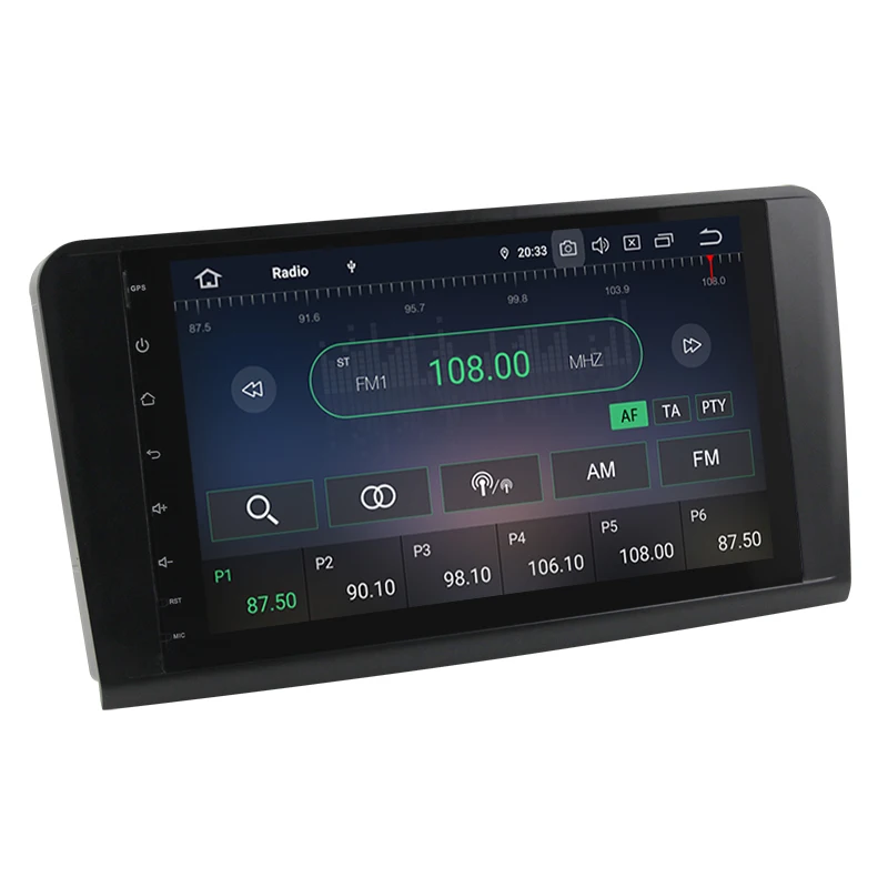 Android 9,0 4G 64G Автомобильный gps для Mercedes Benz ML GL W164 ML350 ML500 GL320 X164 ML280 GL350 GL450 Радио Стерео навигация без DVD