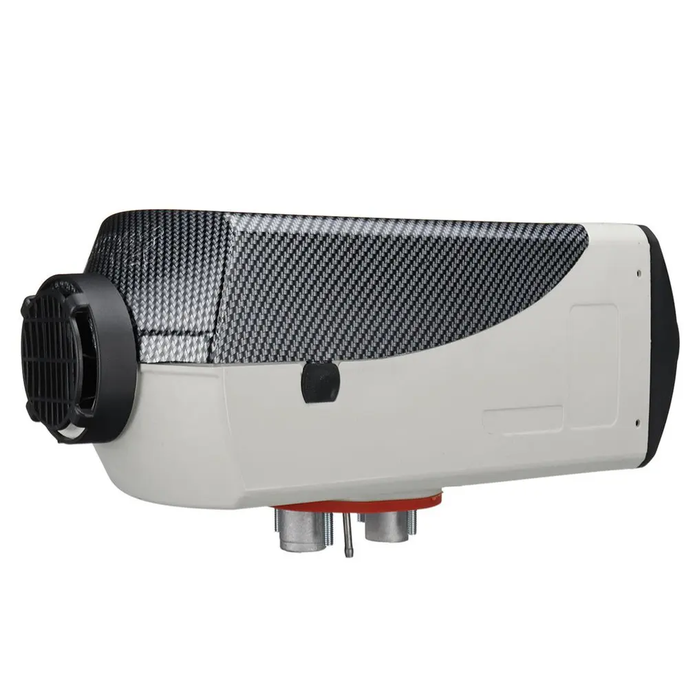 

White Color 12V Single-hole Parking Diesel Air Heater LCD/Knob/Digital Switch with Muffler For Motorhome Boat Tank Vent