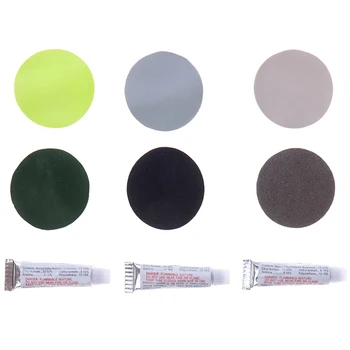 

2 Set Air Mattress Professional Swimming Pool Raft Kayak Patches PVC Inflating Air Bed Boat Sofa Repair-Kit Patches Glue