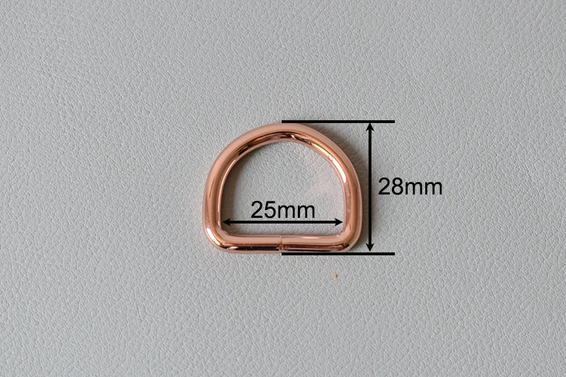 2.5 D 玫瑰金 尺寸图