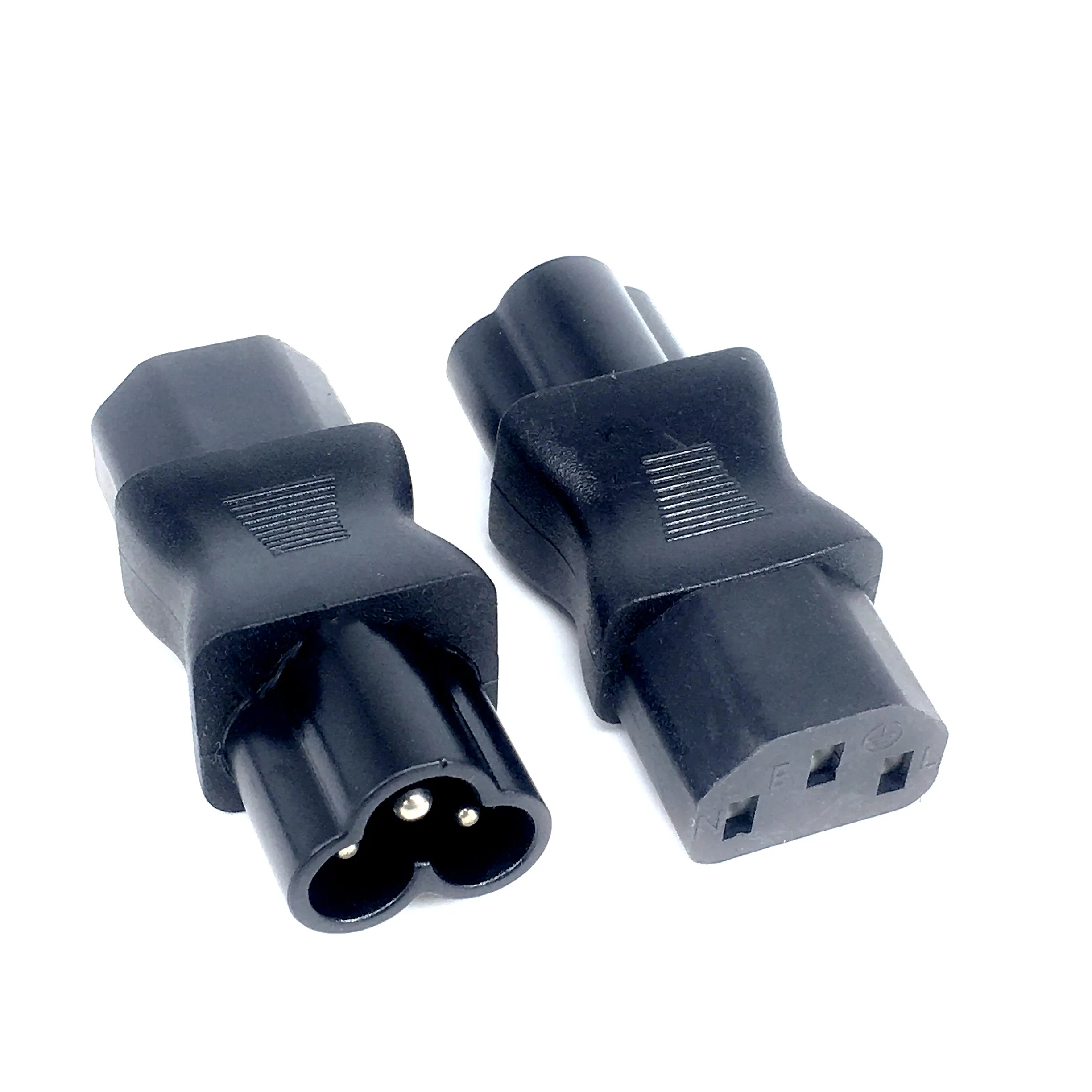 AC power socket Adapter IEC320 C13 to C6 ,Change C5 to C13 Plug adapter,C6 connector Electrical Socket converter
