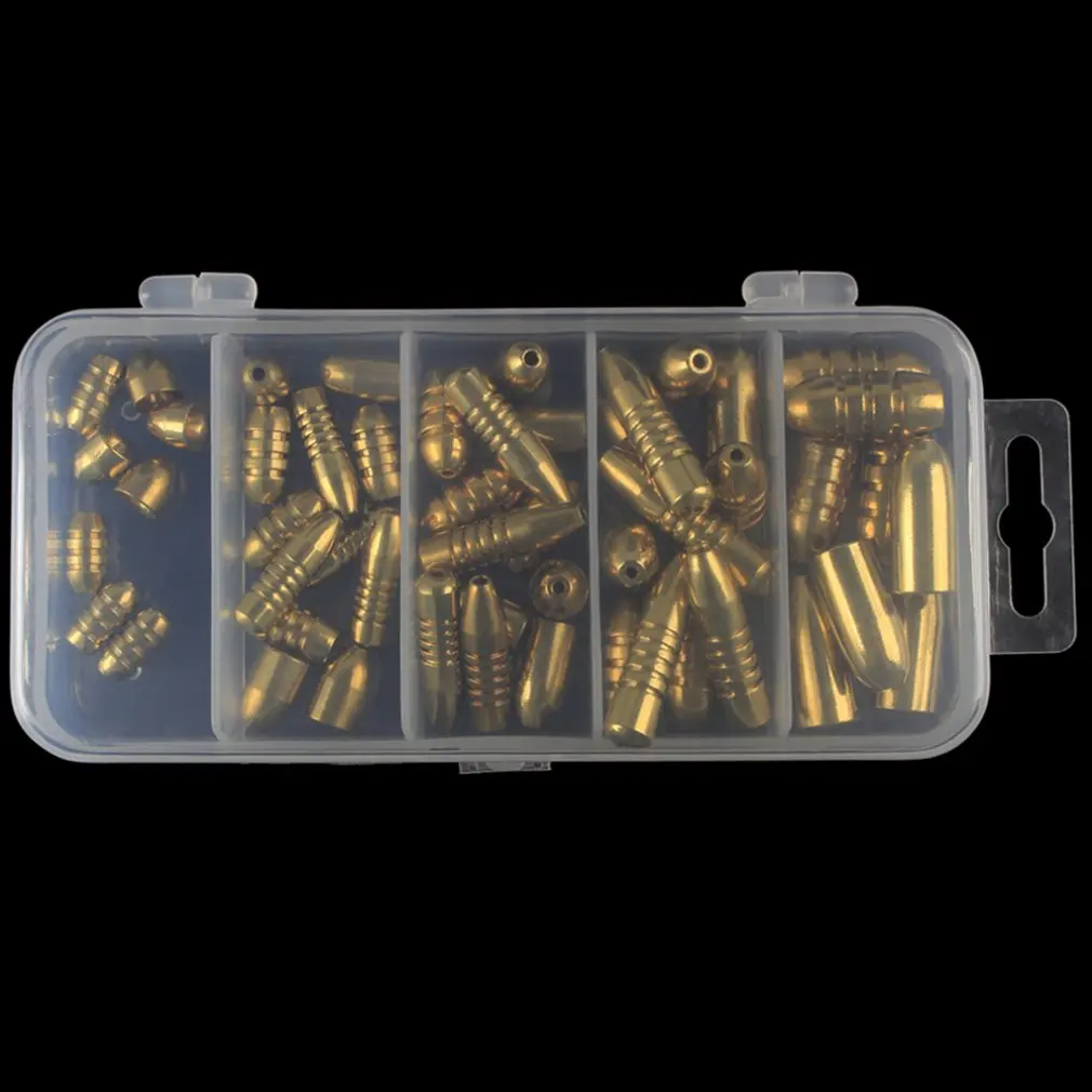 

Fishing Accessories Versatile Box-Packed Fishing Suit Fishing Thread bullet copper crank hook Fishing Tackles Kit
