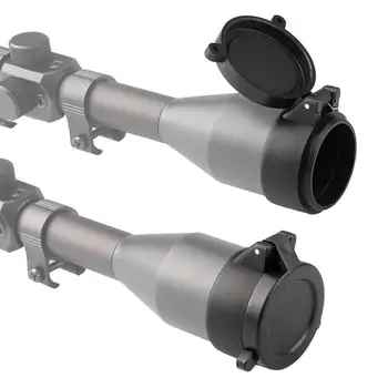 

25.4-69 MM Rifle Scope Lens Cover Flip Up Quick Lente Bescherming Cap Objectief Lens Deksel Airsoft Kaliber HT37-0043