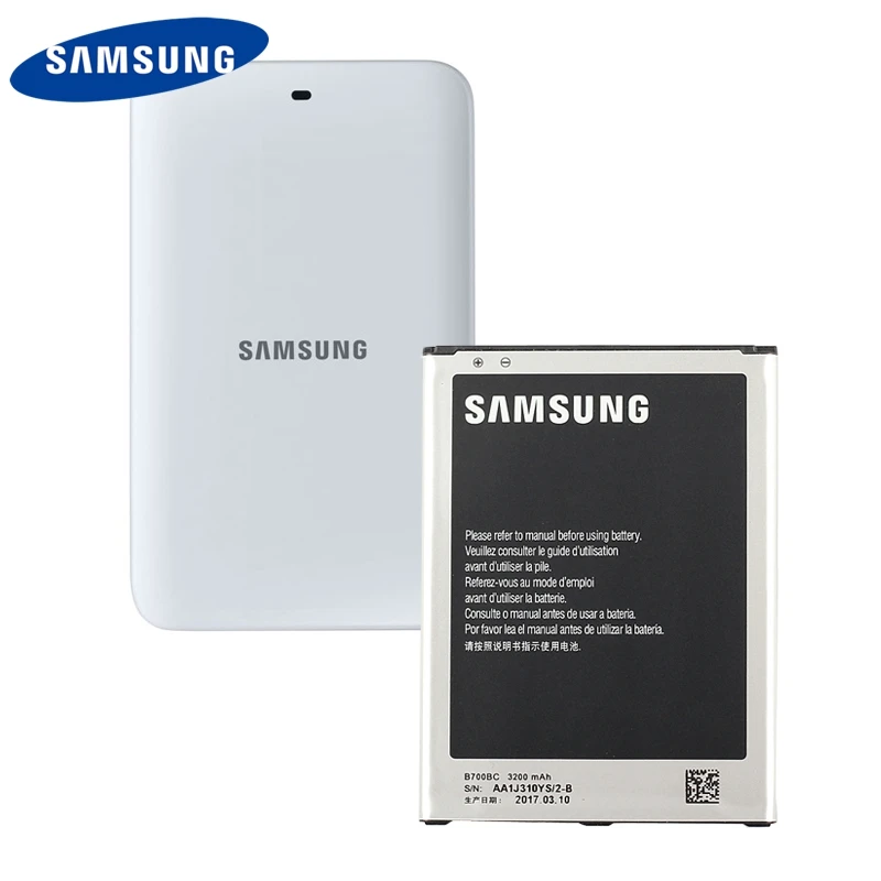 Оригинальный аккумулятор Samsung B700BC B700BE для Galaxy I9200 Mega 6 3 подлинное настольное