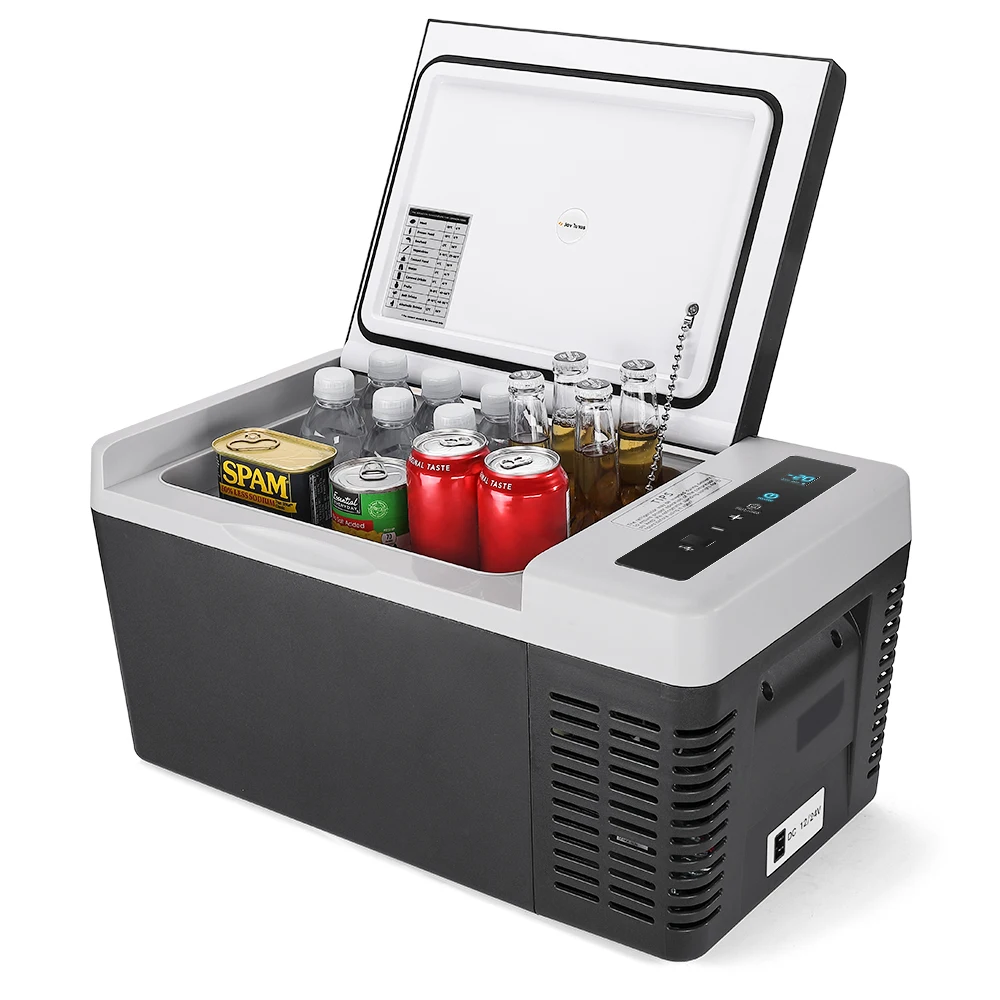 

18L Car Refrigerator Mini Fridge Portable Car Fridge Freezer Compressor Cooler For Home Travel Fishing Fridge 12/24V 45W For SUV