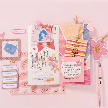 

School Stationery DIY Scrapbook Sticker Set Decorative Calendar Office Material Bag Tape Planner Memo Label Gift For You Art