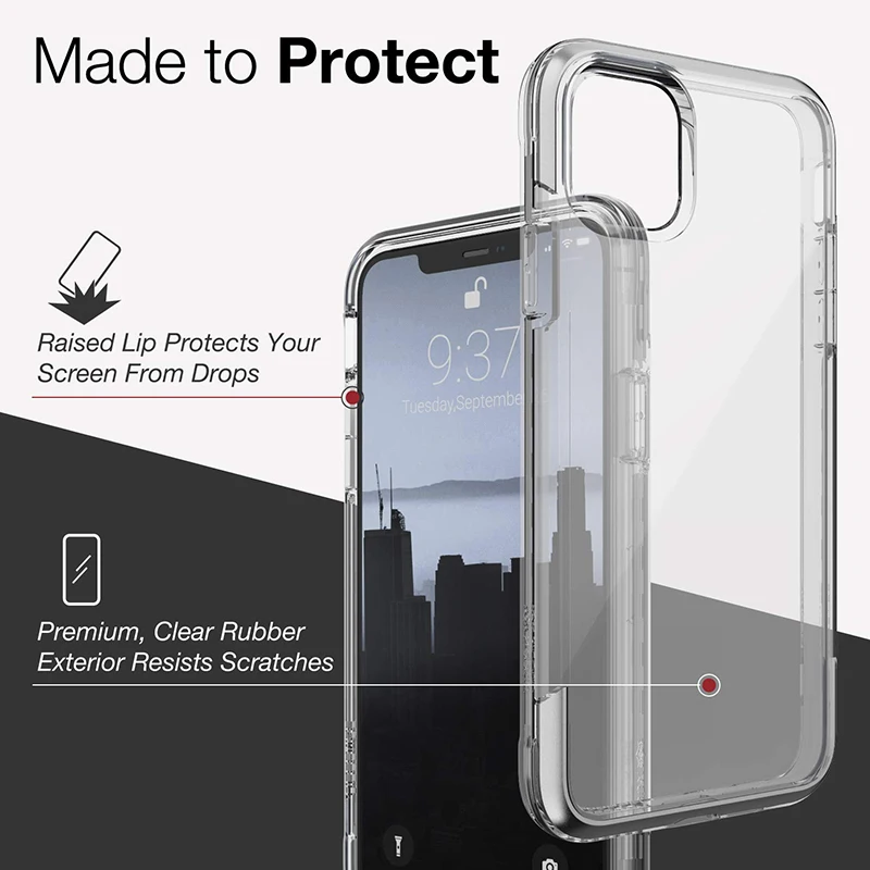 X-Doria Defense Air Phone Чехол для iPhone 11 Pro Max военный класс падение проверенный чехол для iPhone 11 Pro Алюминиевый Чехол
