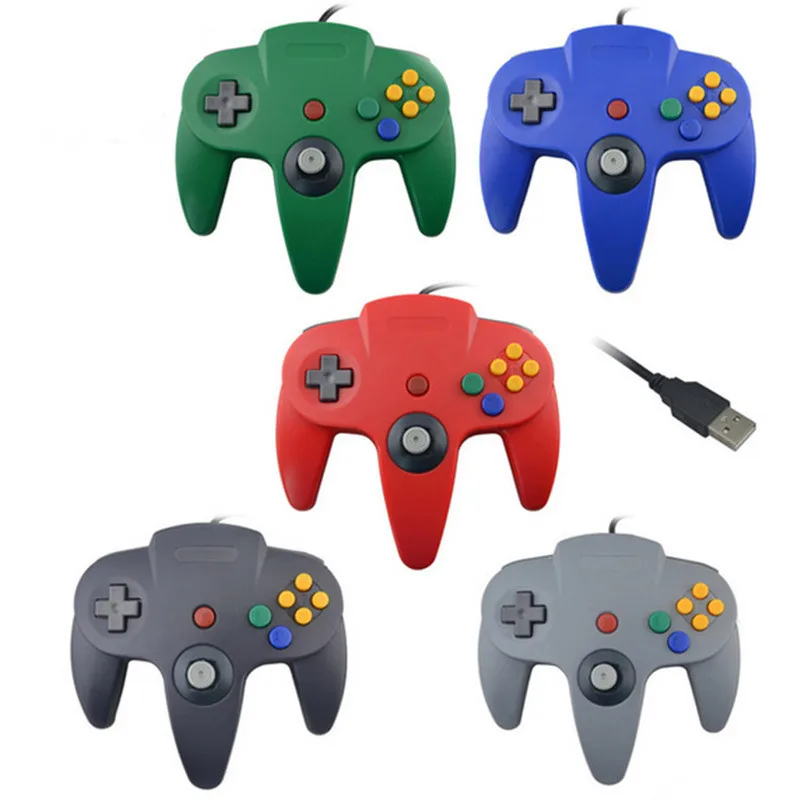 

Gamepad Joypad Wired Gaming Joystick Game Pad For Nintend N64 USB Controller Gamepads PC Game