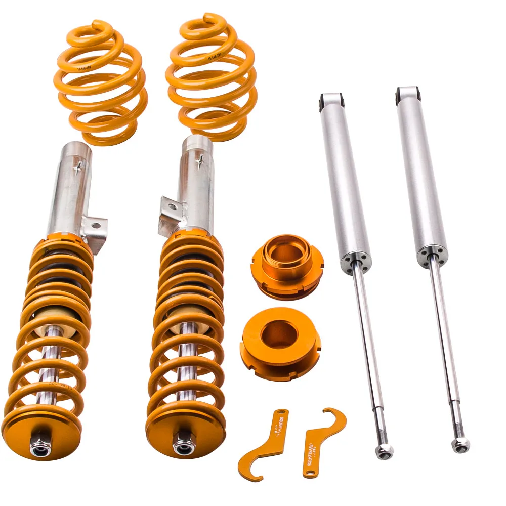 Adjustable Coilover Suspension kit for BMW 330i 330Ci E46 shock Strut 3-Series 320i 323i 323Ci 325Ci Absorber Front Rear | Автомобили и