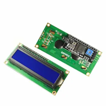 

(Blue screen) IIC/I2C 1602 LCD module blue screen provides library files
