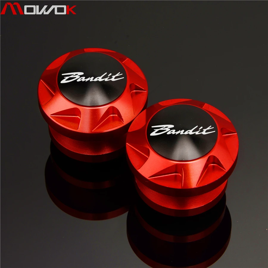 8 мм CNC Motorfiets Stand non Non English Language spoпок Slider Schroef подходит для SUZUKI BANDIT GSF 1250S 1250 1200 250 400