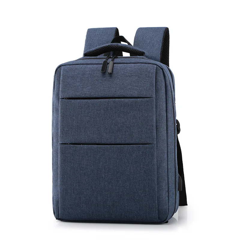 

Business Computer Bag New Style Solid Color USB Charging Backpack Multi-functional Large-Volume Boarding Backpack School Bag