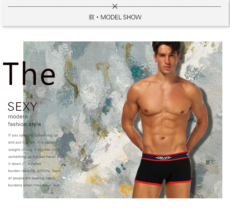 Sexy Gay Boxers Men Underwear Cotton Breathable Comfortable Underpants Quick Dry Mesh Men Sleepwear Solid Boxers OR138