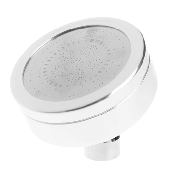 

Aluminum Pressurized Round Shower Head 3.2inch Nozzle Bathroom Water Saving Shower Bath Head
