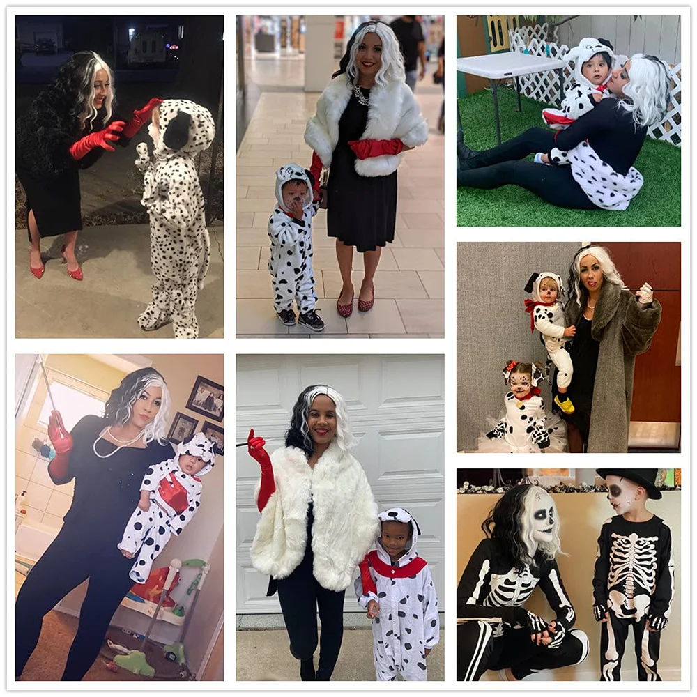 Cruella De Vil Kuila    ȭƮ ª  Ӹ Bangs  ڽ ҷ ǻ ռ   ׼