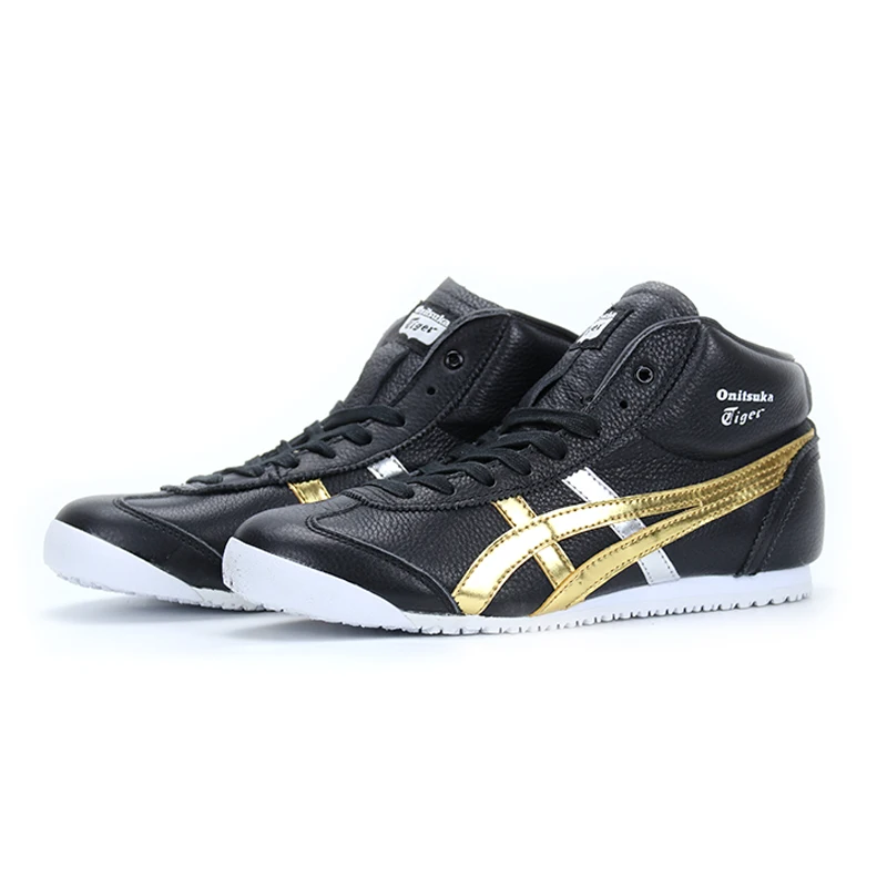 Оригинальные кроссовки Onitsuka Tiger; Женская Удобная Обувь для скейтборда; Мужская модная обувь с высоким берцем на шнуровке; Прочные спортивные ботинки унисекс наивысшего качества