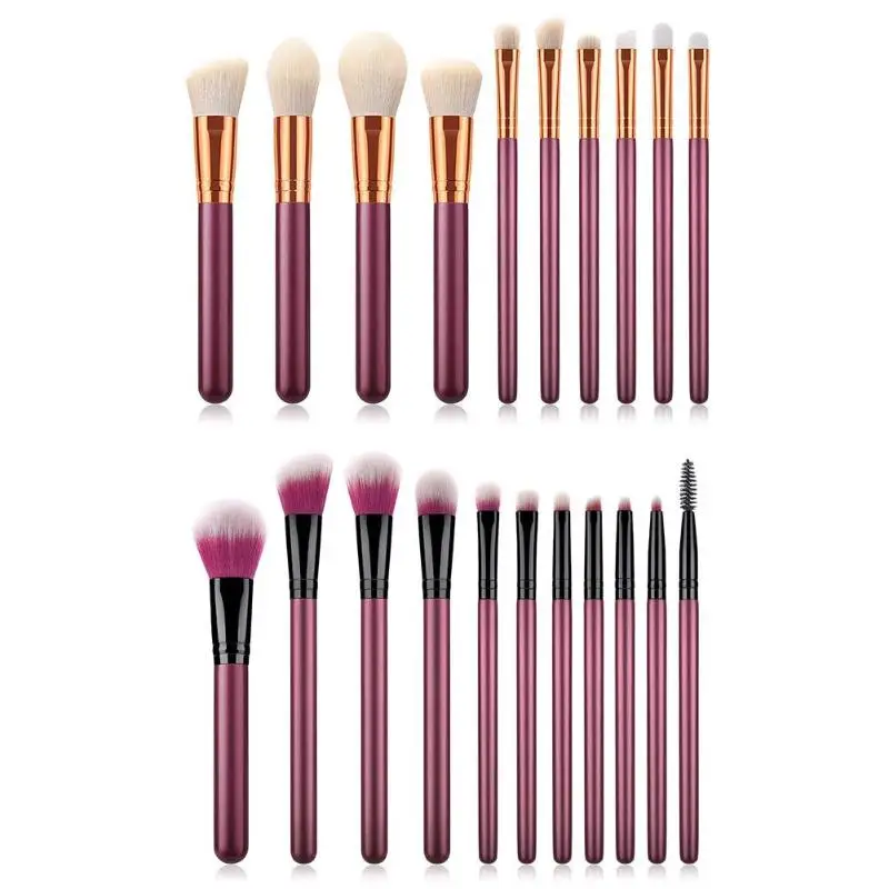 Nylon Hair Makeup Brushes Sets Maquiagem Foundation Powder Cosmetic Blush Eyeshadow Women Beauty Make Up Brush Tools