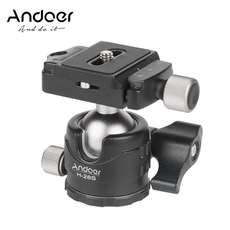 Andoer DC-34 Quick Release Plate Clamp Adapter With One Quick Release - View #14