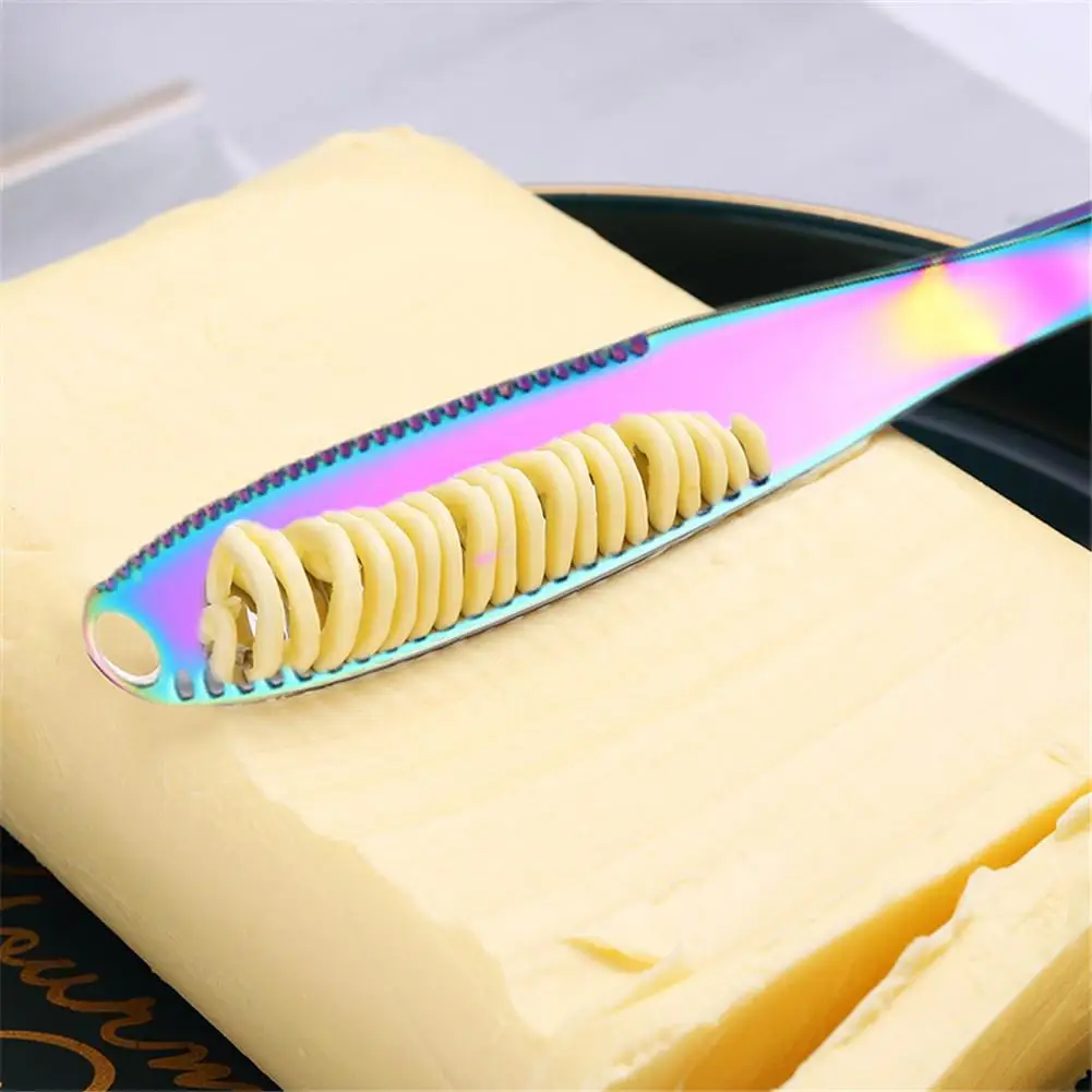  Cake Gadgets Butter Scraper Stainless Steel Butter Scrapper Butter Cutter Mirror Polishing Process 
