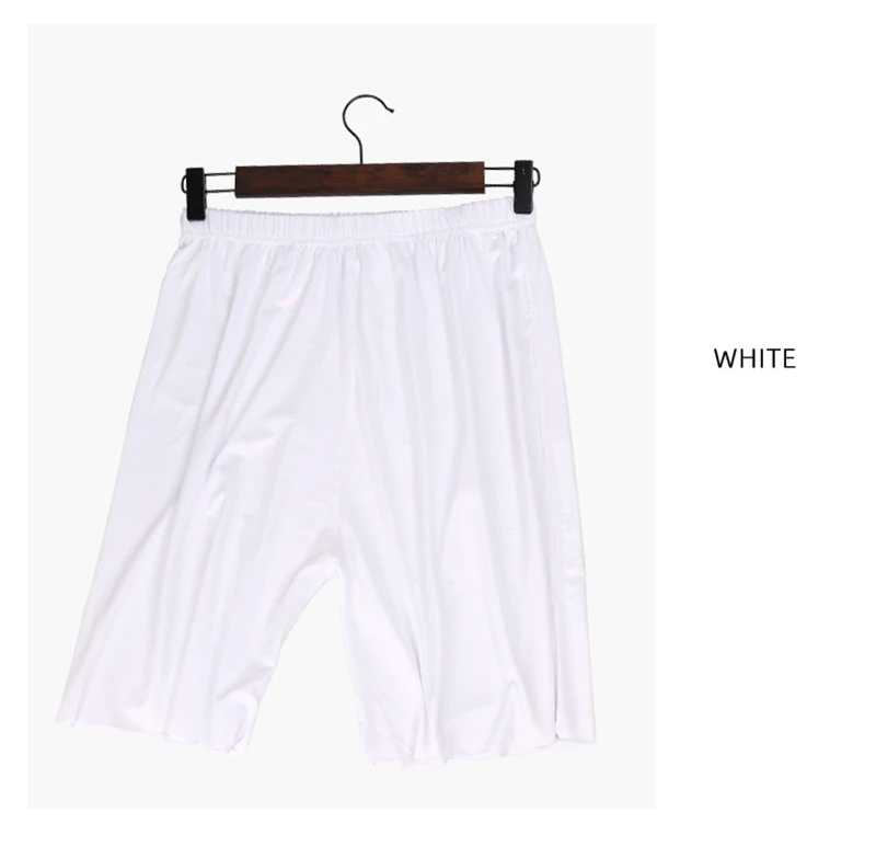 Ice Silk Cool Summer Men Sleepwear Shorts Sexy Underwear Nightwear Comfortable Elastic Loose Casual Man Sleep Bottoms Homewear