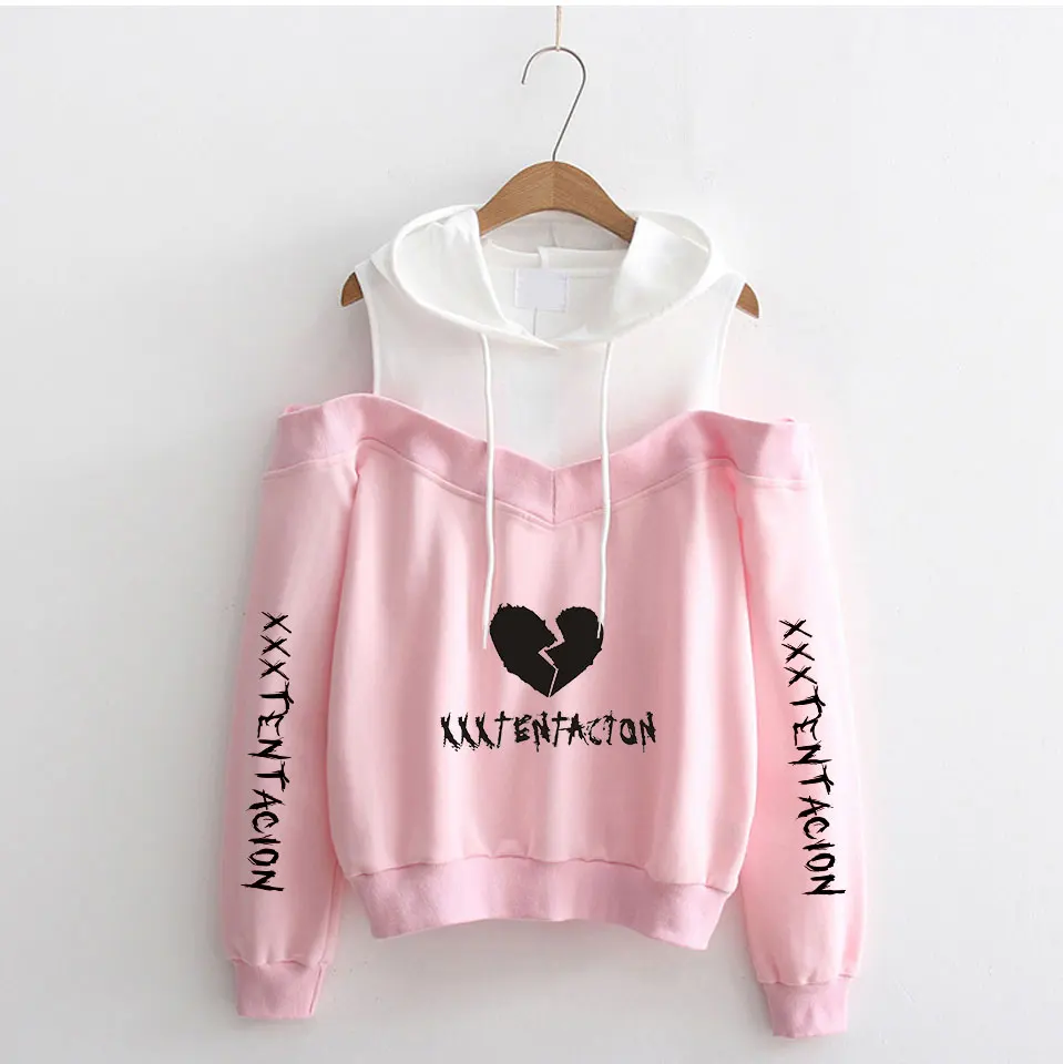 women's off the shoulder sweatshirts