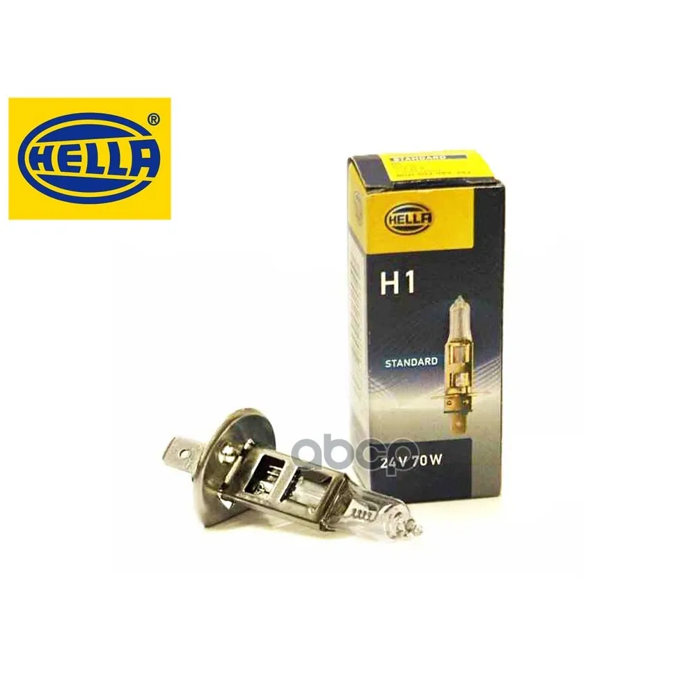 Лампа Накаливания H1 12v 55w P145s HELLA арт. 8GH002089 131|Зеркала и крышки| |