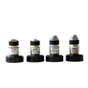 

Agnicy Microscope 185 Professional Achromatic Objective Lens 60X Precision Copper Core 60 Times Stereoscopic