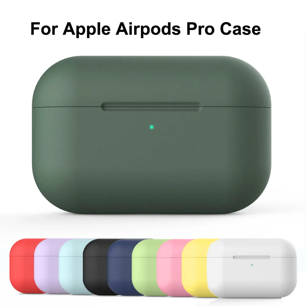 For Apple AirPods Pro 2019 Earphone Case Ultra Thin Silicone Protective Cover Skin Airpods 1 / 2 Headphone Protectiv |