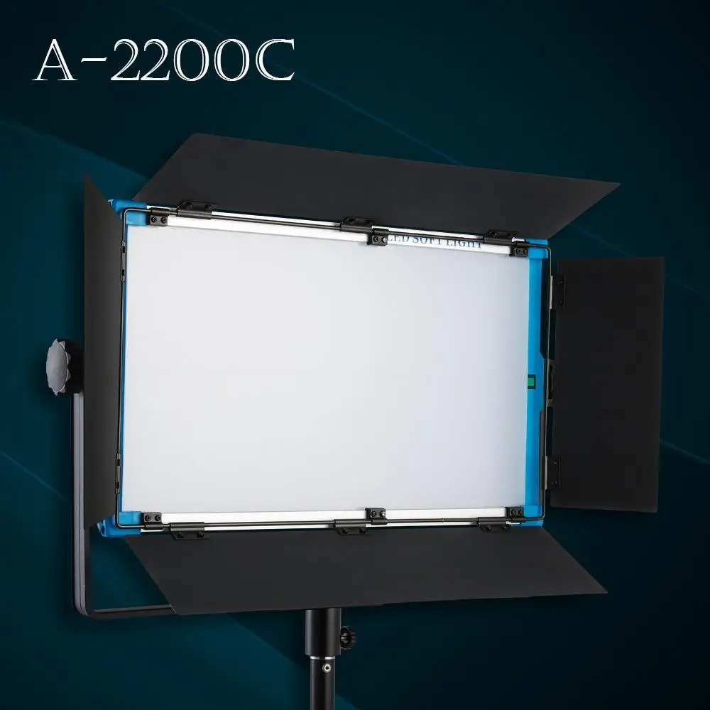 

New Design Yidoblo A-2200c 140W RGB Bi-Colors LED Lamp Photography Video Film LED Soft Light Panel with Phone App Remote Control