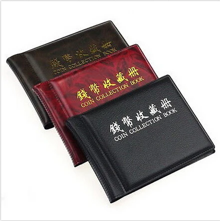 120 Coin Album Collection Book Coin Album Coins Holders Collecting Whole Color Random