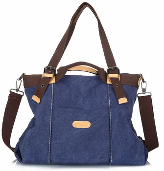 

Canvas Women Bag High Quality Handbags Hobos Shoulder Bags Vintage Female Crossbody Bag Ladies Casual Tote Bolsas Feminina