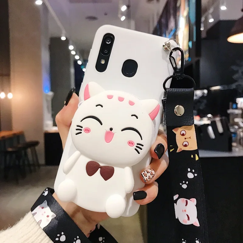Матовый карамельный ТПУ кошелек чехол для телефона для huawei Y9 чехол для huawei Y9 Prime ремешок чехол для телефона - Цвет: C