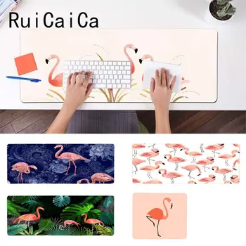 

RuiCaiCa Custom Skin Flamingo Office Mice Gamer Soft Mouse Pad Gamer Speed Mice Retail Small Rubber Mousepad