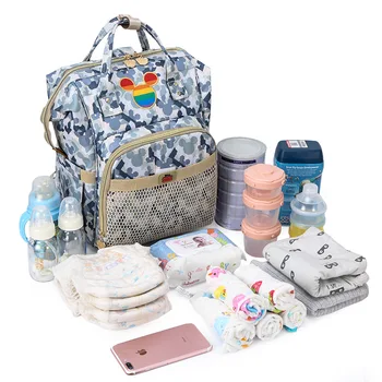 

New Cute Diaper Bag Backpack Waterproof Backpack Maternity Nappy Bag for Mom Pregnancy Diaper Travel Nursing Bags Dropshipping