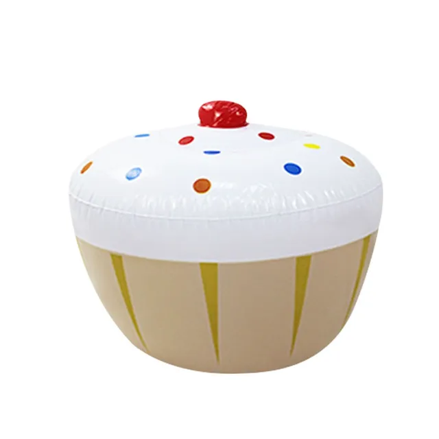 Children Birthday Party Game Activities Inflatable Cake Stage Performance Decoration Props Kids Water Park Playing Toy 3