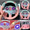 Driving Steering Wheel Vocal Toy With Light Sound Car Instrument Baby Co Toy Toys Musical Electronic Car Simulator Mu H0R6
