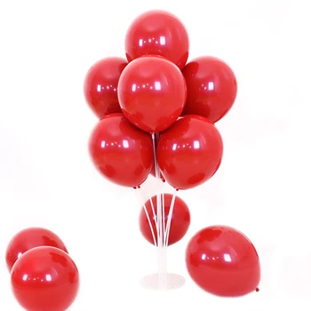 

100Pcs/Bag/Valentine's Day Wedding Decoration/Single Layer Red Balloon/Wedding Supplies/Matte 10-inch Latex Balloon