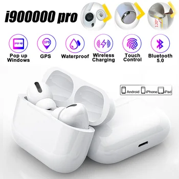 

Newest Airpoding I900000 Pro TWS 1: 1 3Bluetooth earphone pressure sensor PK sensor H1 chip i200000 i100000 pro Air Pro 3 tws