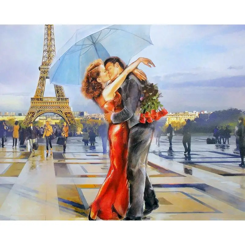 

Gatyztory Paint By Number Canvas Painting Kits Handpainted Oil Painting Canvas Angel Baby Colouring Home Decor 60x75cm