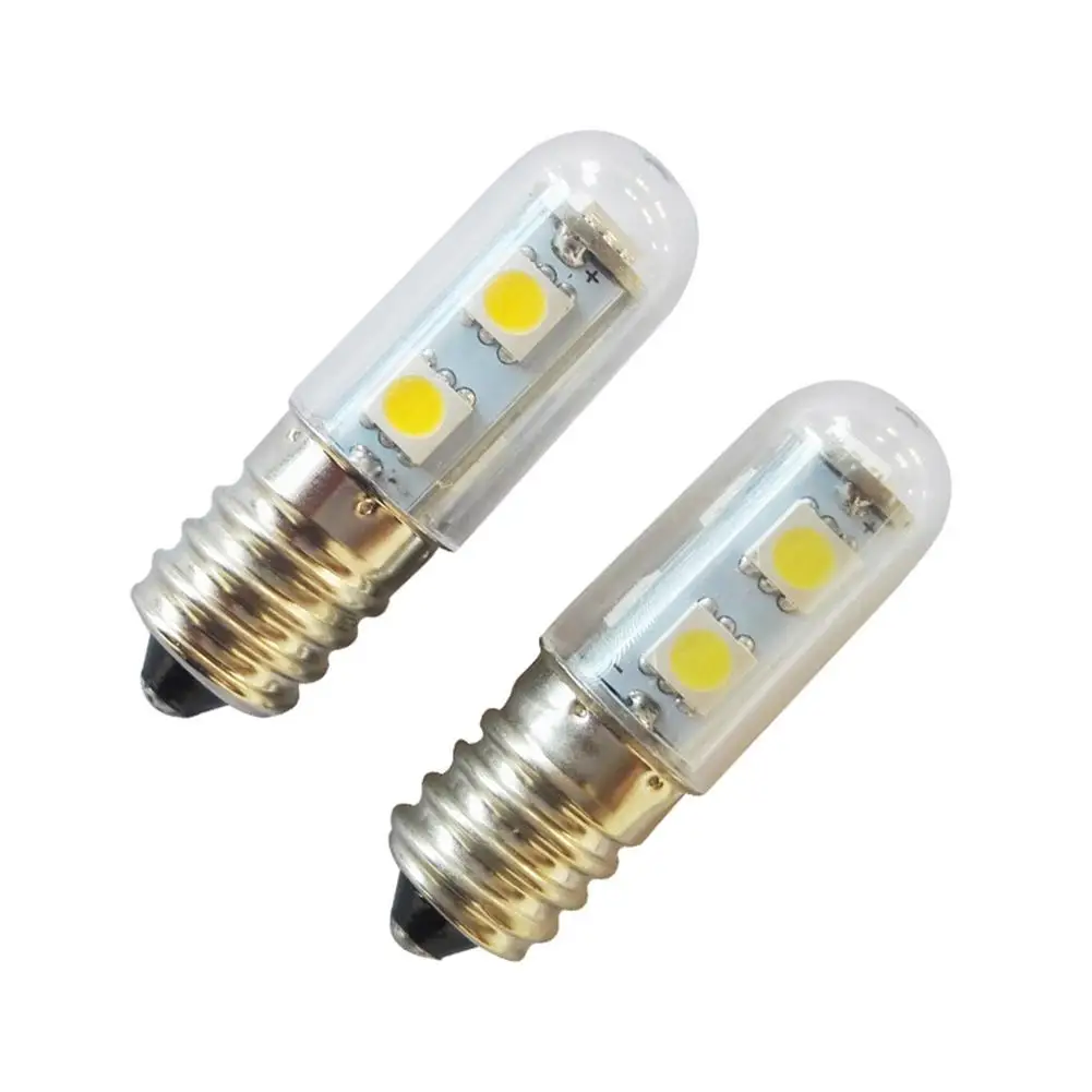 

E14 Screw LED Light Bulb 5050 SMD 1.5W Lamp Bulb Warm White Lighting For Fridge Refrigerator Lamp Sewing Machine Lamp 220V