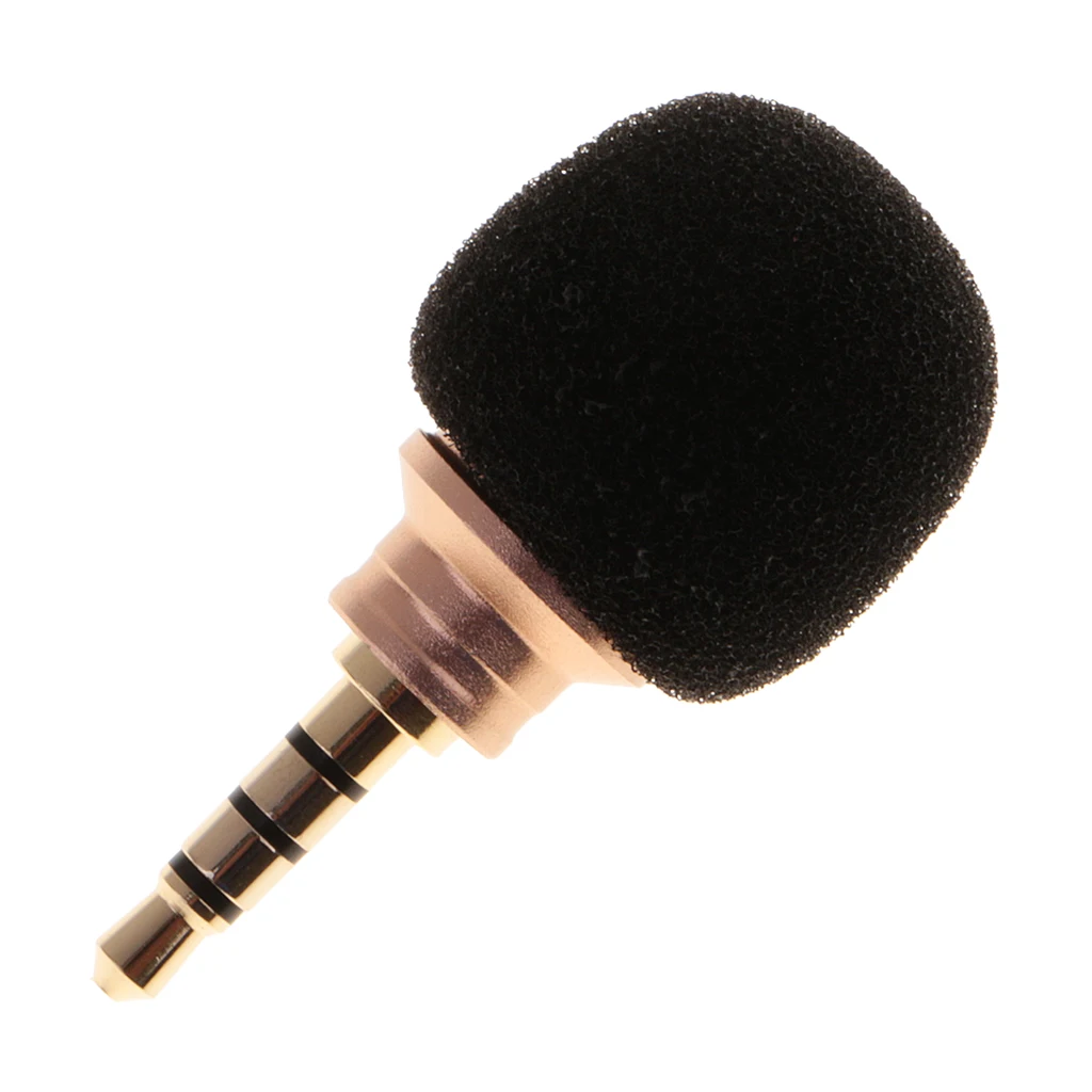 Mini Stereo Microphone 3.5mm Mic for Laptop Notebook Mobile Cell Phone