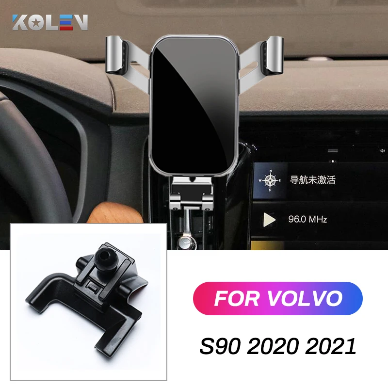 

Car Mobile Phone Holder For Volvo S90 2020 2021 Gravity GPS Smart Phone Stand Cellphone Special Mount Support Navigation Bracket
