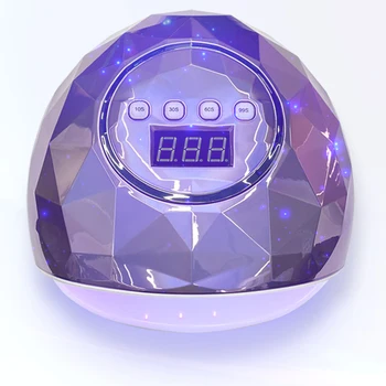 

110W Nail Lamp Nail Dryer Light Auto Sensor Nail Gel Curing Light with 4 Timer Removable Base for Home Manicure Salon Tool