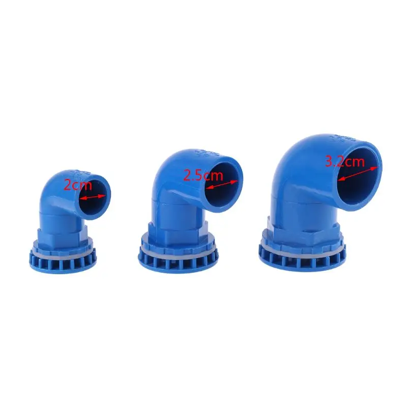 1pc Inner Diameter 20/25/32mm L Type PVC Pipe Elbow Connector Garden Fish Tank Drain Pipe Joints Water Tube Fittings 1pc Inner Diameter 20/25/32mm L Type PVC Pipe Elbow Connector Garden Fish Tank Drain Pipe Joints Water Tube Fittings